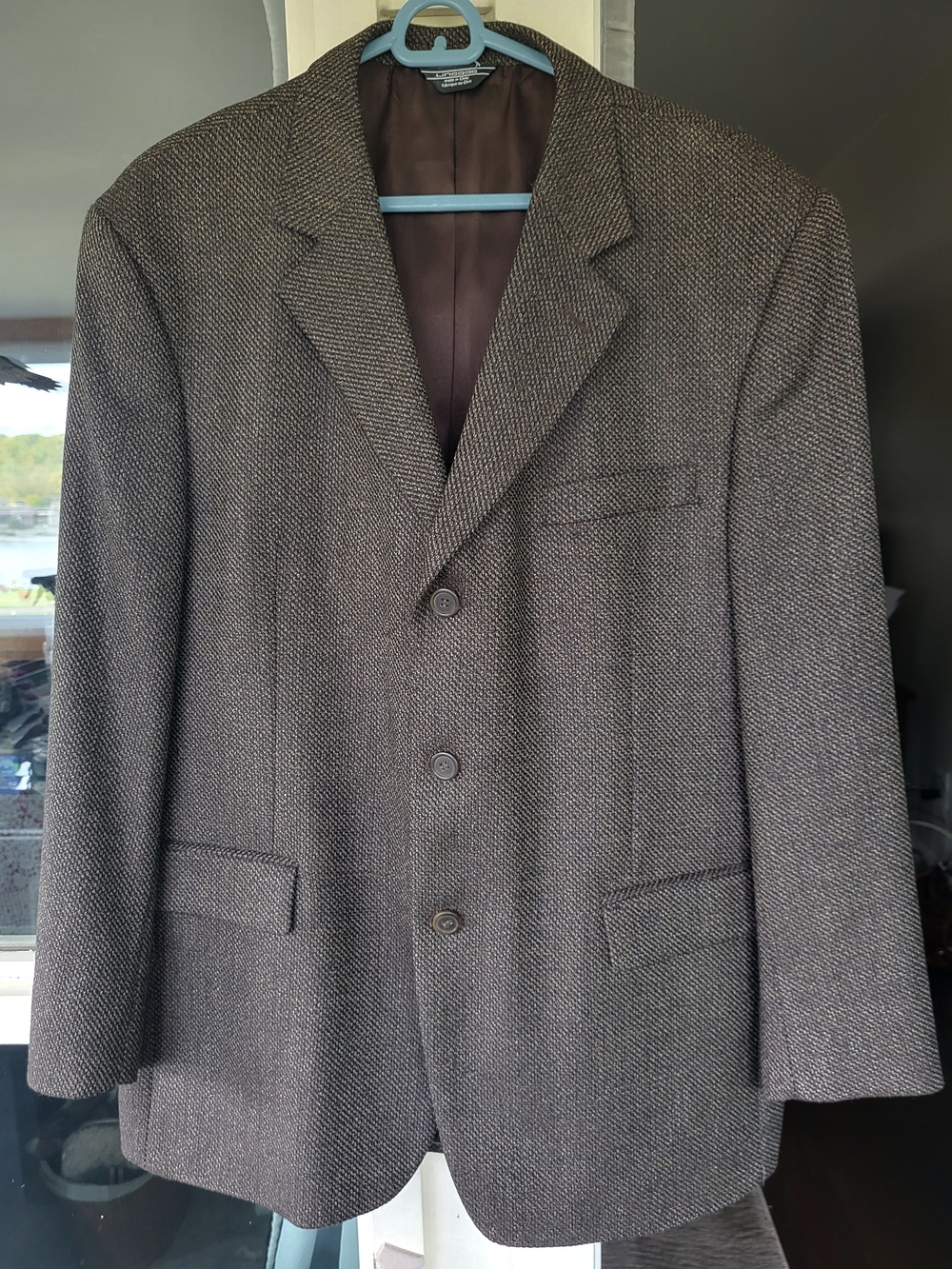 Moores Sz 44 Barleycorn Tweed Sport Jacket